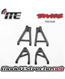 TRAXXAS TRAPECIO DELANTERO INFERIOR Y SUPERIOR E-REVO 1/16