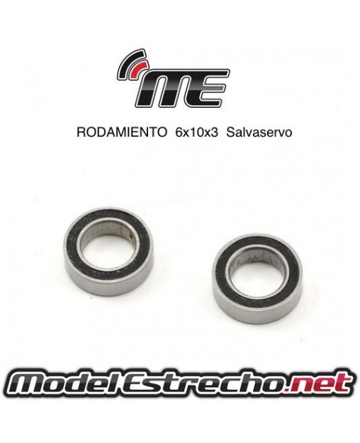 RODAMIENTOS SALVASERVOS 6X10 MUGEN MBX6/7/7R (2U.)