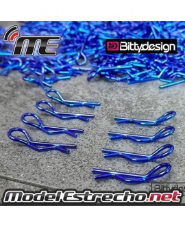 CLIPS CARROCERIA BITTYDESIGN AZULES (8 U.)