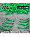 CLIPS CARROCERIA VERDE ( 8U )