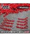 CLIPS CARROCERIA BITTYDESIGN ROJO (8 U.)