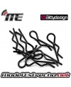 CLIPS CARROCERIA BITTYDESIGN NEGROS (8 U.)