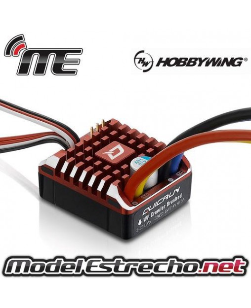 HOBBYWING QUICRUN 1080 WP 80A. CRAWLER BRUSHED ESC 1:8 & 1:10