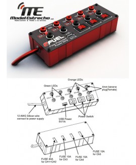 EFUEL POWER STRIP USB PORT