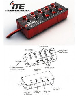 EFUEL POWER STRIP USB PORT