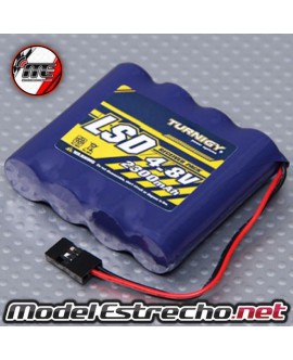 BATERIA RECEPTOR Y EMISORA 2300 MAH 4,8v. NIMH CONECTOR FUTABA 