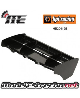 ALERON NEGRO HB 1/8 REAR WING 