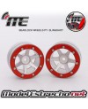 BEADLOCK WHEELS PT - SLINGSHOT SILVER/RED 1.9