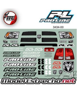 PROLINE RAM 1500 CLEAR BODY FOR 1:10 SCALE CRAWLER