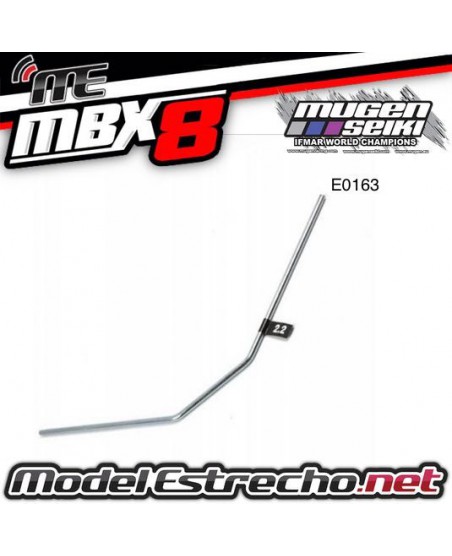 BARRA ESTABILIZADORA DELANTERA MUGEN 2.2mm