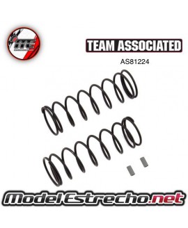 ASSOCIATED RC8B3 MUELLES DELANTERO V2 GRIS 5.3LB 