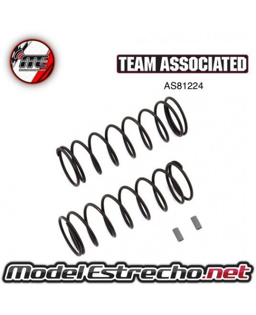 ASSOCIATED RC8B3 MUELLES DELANTERO V2 GRIS 5.3LB 