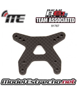 TEAM ASSOCIATED B6.1 FRONT SHOCK TOWER, FLAT GRAPHITE
