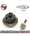 FTX MAULER FRONT REAR AXLE PINION & RING METAL GEAR SET 38T
