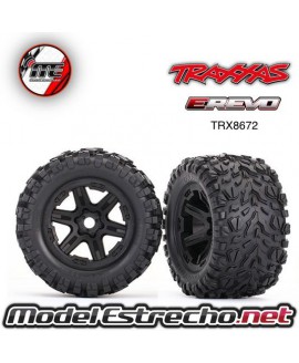 RUEDAS TRAXXAS E-REVO VXL BRUSHLESS