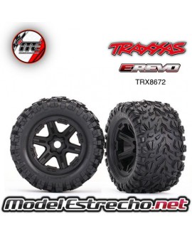 RUEDAS TRAXXAS E-REVO VXL BRUSHLESS