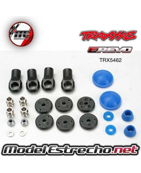 REDBUILD KIT, GTR SHOCK (X-RINGS, BUMP STOPS, BLADDERS, ALL PISTONS, PISTON NUTS, SHOCK ROD ENDS) RENEWS 2 SHOCKS