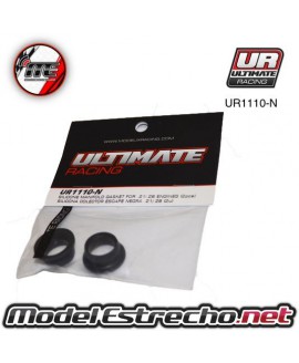 JUNTA DE ESCAPE, SILICONA COLECTOR NEGRA 21/28 (2U.) 