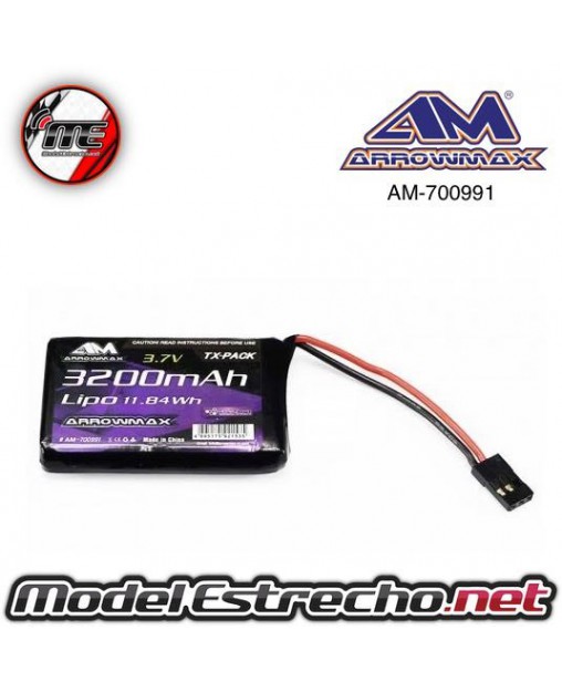 BATERIA ARROWMAX LIPO MT44 TX 3200 