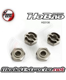 GPX4 ALUMINIUM WHEEL HEX HUBS (4)