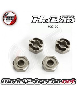 GPX4 ALUMINIUM WHEEL HEX HUBS (4)