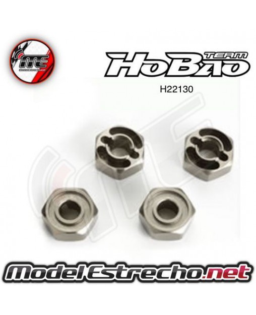 GPX4 ALUMINIUM WHEEL HEX HUBS (4)