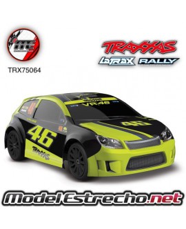 TRAXXAS LATRAX RALLY 1/18, BRUSHED RTR VR46 ROSSI EDITION