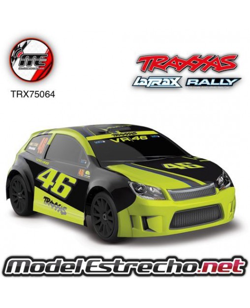 TRAXXAS LATRAX RALLY 1/18, BRUSHED RTR VR46 ROSSI EDITION