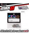 PLACA FRENO MAS FERODO PEGADO MUGEN MBX8