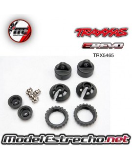 TRAXXAS CAPS AND SPRING RETAINERS, GTR SHOCK (UPPER CAP (2)/ HOLLOW