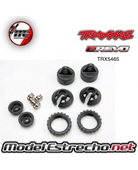 TRAXXAS CAPS AND SPRING RETAINERS, GTR SHOCK (UPPER CAP (2)/ HOLLOW