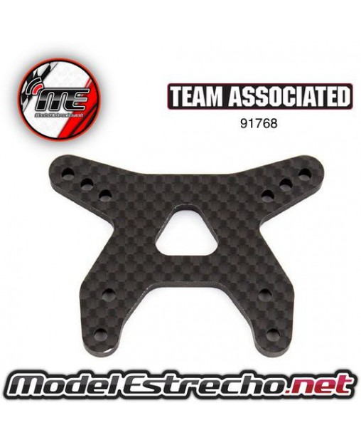 TEAM ASSOCIATED B6.1 FRONT SHOCK TOWER, GULL WING GRAPHITE