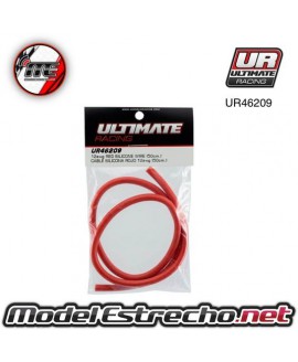 CABLE SILICONA ROJO 12AWG ( 50cm )