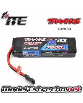 BATERIA TRAXXAS POWER CELL LIPO 7600MAH 7.4V 2S 25C 