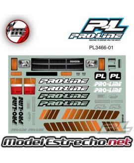 CARROCERIA PROLINE 1985 TOYOTA HILUX SR5 CLEAR BODY CAB ONLY SCX10 313