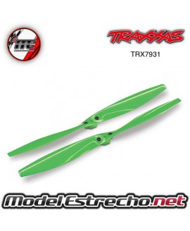 TRAXXAS ATON HELICES VERDE (2U.)