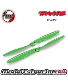 TRAXXAS ATON HELICES VERDE (2U.)