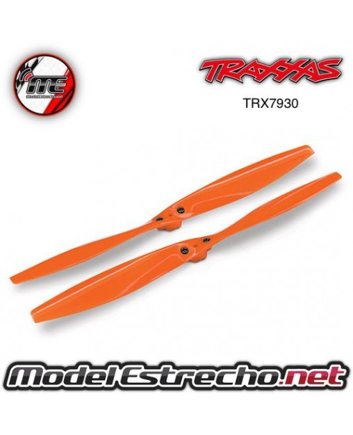 TRAXXAS ATON HELICES NARANJA (2U.)