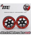 BEADLOCK WHEELS PT - WAVE BLACK/RED 1.9 (2U.)
