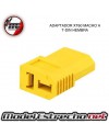 ADAPTADOR DE XT60 MACHO A  T-DIN HEMBRA
