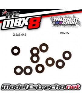 MUGEN ARANDELAS DE AJUSTE 2.5x6x0.5