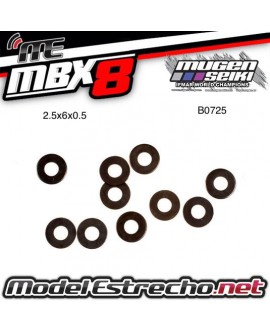 MUGEN ARANDELAS DE AJUSTE 2.5x6x0.5