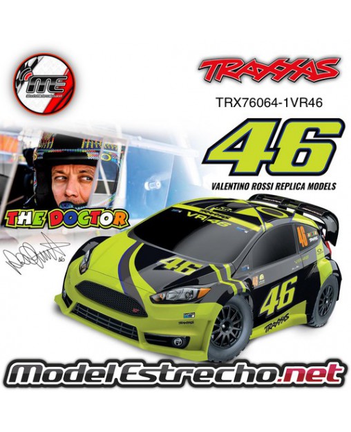 TRAXXAS RALLY FORD FIESTA ST ELECTRICO ROSSI EDITION