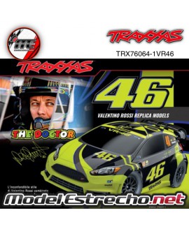 TRAXXAS RALLY FORD FIESTA ST ELECTRICO ROSSI EDITION