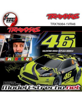 TRAXXAS RALLY FORD FIESTA ST ELECTRICO ROSSI EDITION