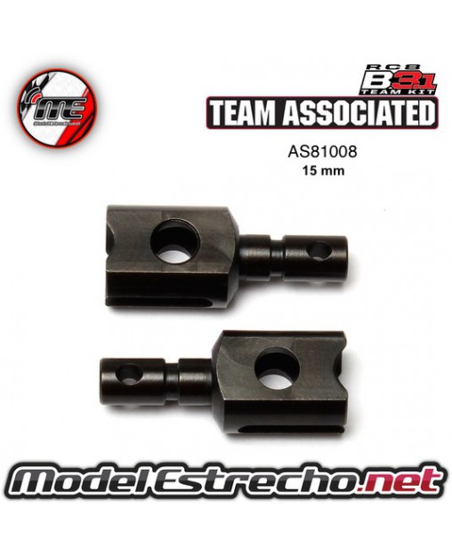 VASOS TRASEROS DIFERENCIAL 15mm ASSOCIATED RC8B3 