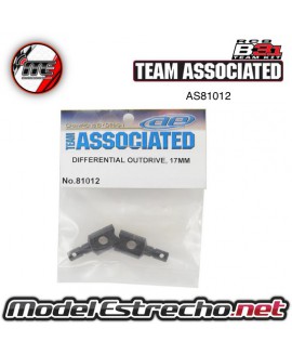 VASOS DELANTERO DIFERENCIAL 17mm ASSOCIATED RC8B3 