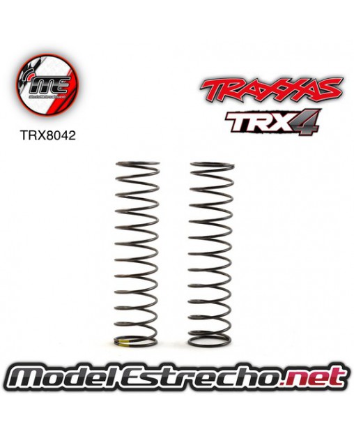 TRAXXAS MUELLE AMORTIGUADOR 0.22 AMARILLO