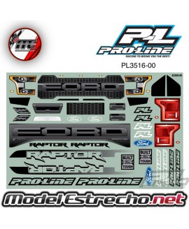 PROLINE 2017 FORD F-150 RAPTOR CLEAR BODY CRAWLER 12.3 ( 313mm ) WHEEBASE