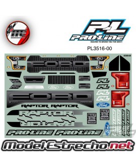 PROLINE 2017 FORD F-150 RAPTOR CLEAR BODY CRAWLER 12.3 ( 313mm ) WHEEBASE